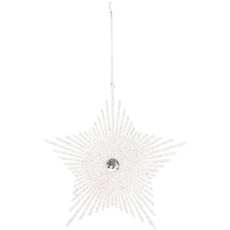 SDN PLAST ETOILE PERLE BL 19CM - Feeric lights & christmas