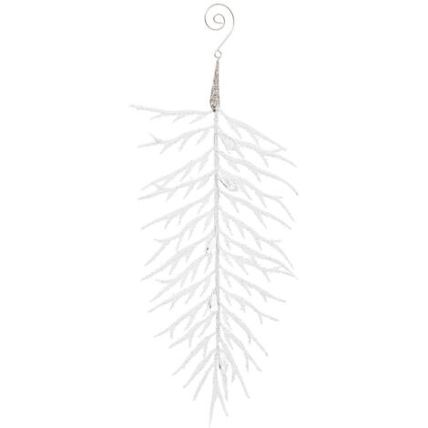SDN PLAST FOUGERE BLANCO 34CM - Feeric lights & christmas