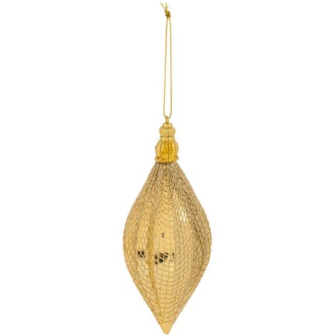 SDN PLAST GOUTE EFF METAL 15CM - Feeric lights & christmas