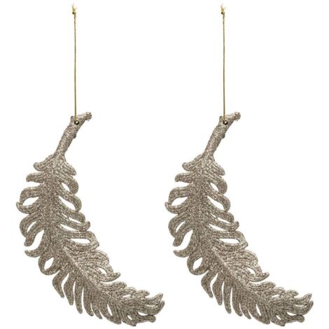 SDN PLAST PLUMA X2 CAMPO 15CM - Feeric lights & christmas