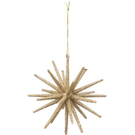 SDN PLAST URCHIN GOLD D10CM - Feeric lights & christmas