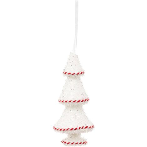 Sdn plf abete floq bl 17cm - Feeric lights & christmas