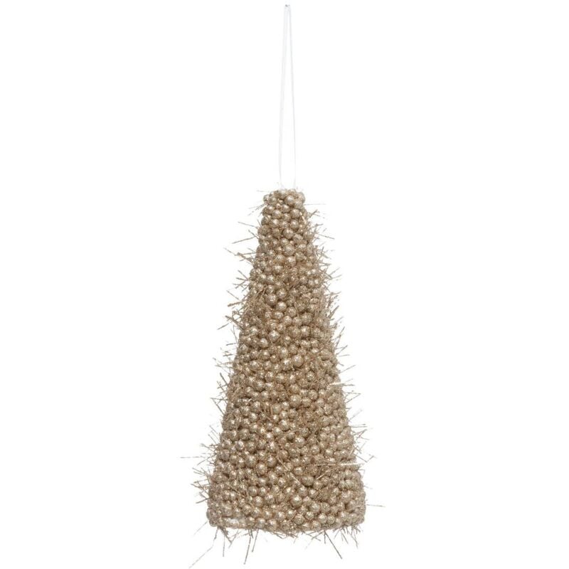 Decorazione per albero di natale abete champagne 15 cm - Atmosphera créateur d'intérieur