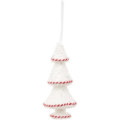 SDN PLF ABETO FLOQ BL 17CM - Feeric lights & christmas