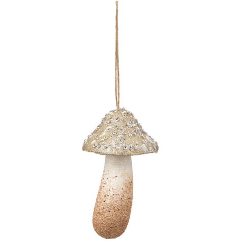 SDN PLF CHAMPI OR PAILL 13CM - Feeric lights & christmas