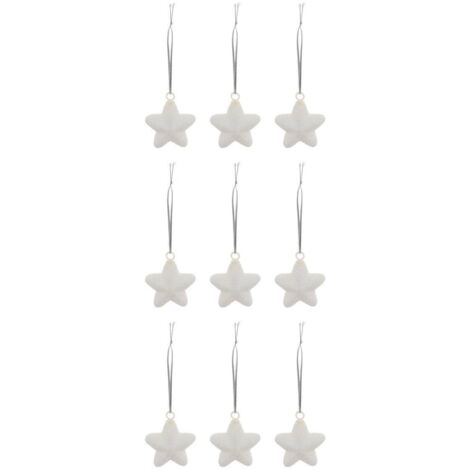 SDN PLF ETOILES X9 WEISS 4CM - Feeric lights & christmas