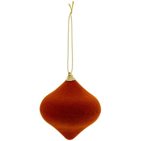 SDN PLF OIGNON VEL MARRON 8CM - Atmosphera créateur d'intérieur