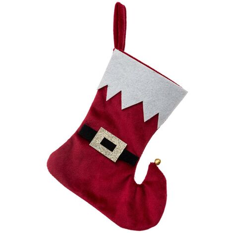 Sdn stivale rosso da babbo natale 16cm - Feeric lights & christmas