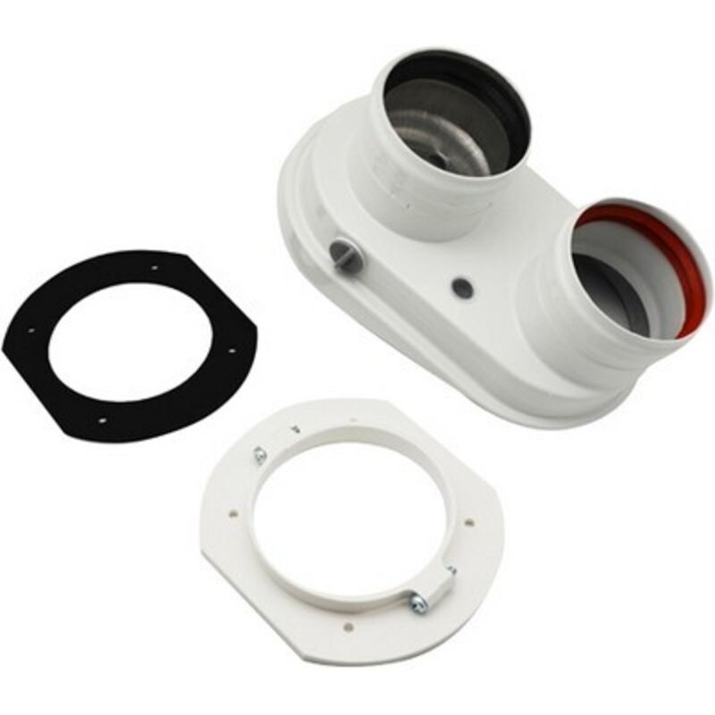 Sdoppiatore 60/100 Con Prese Analisi Combustione 60/100 - 80/80 Bosch