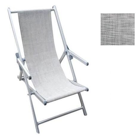 Sdraio modello lux beach grigio