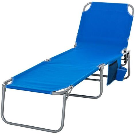 Sedia sdraio pieghevole RODI Verde relax 7250 105 S79RON Metal F.A.R.