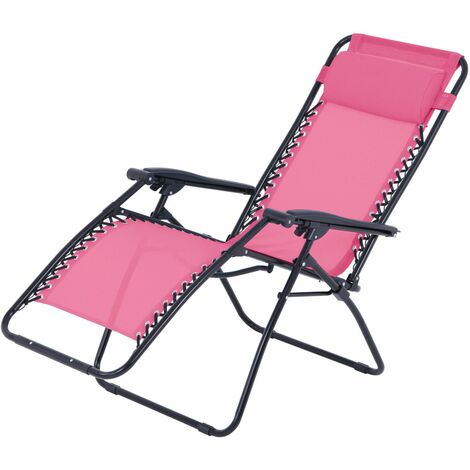 Sdraio rosa relax con multi posizioni - veramente figo