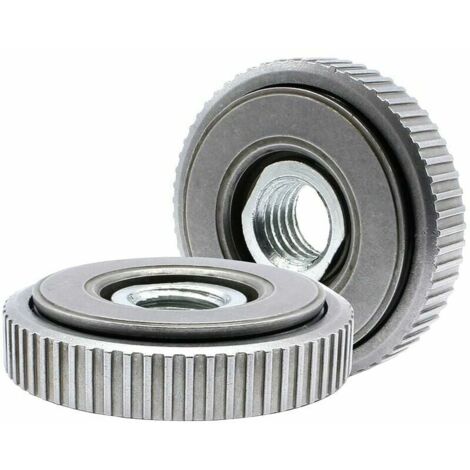 SDS Clic M14 Quick Release Nuts for AEG, Black & Decker, Dewalt, Flex, Hitachi, Metabo, Makit Angle Grinders, 2pcs MUMU