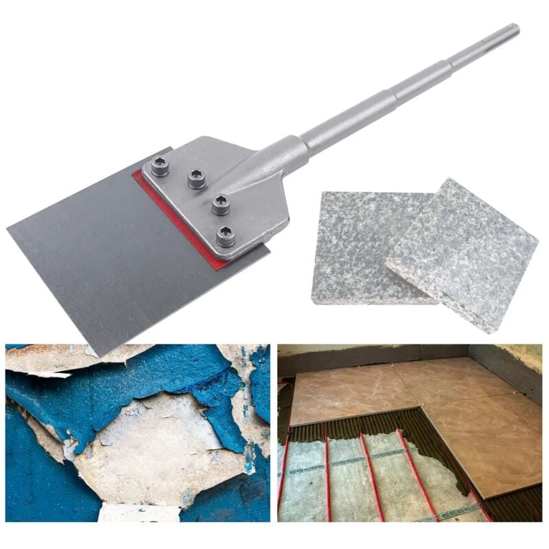 Image of SDS-Max Spachtelmeißel Bodenschaber Fliesen Entfernung Meißel Spachtel Stahl