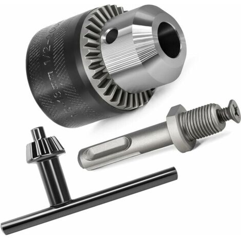 SDS-Plus 1,5–13 mm 1/2–20 UNF Bohrfutteradapter mit Schlüssel FLITI