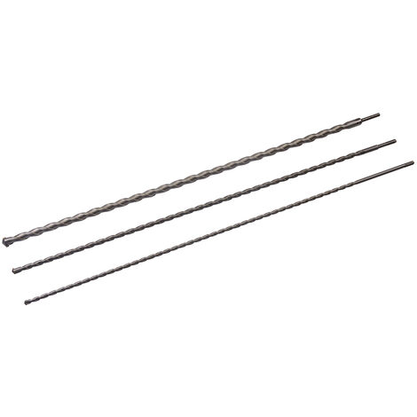 SDS-Plus Steinbohrer Satz 100 cm / 1000 mm 12-16-24 mm