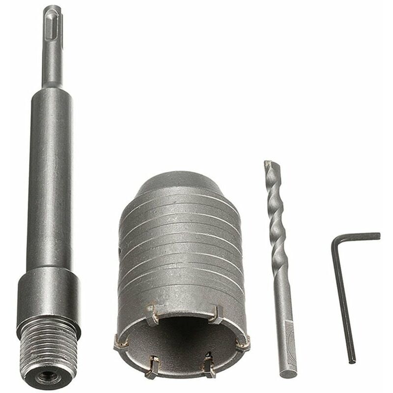 Start - sds Plus tige béton ciment pierre 50 mm mur scie cloche foret 200 mm tige nouveau