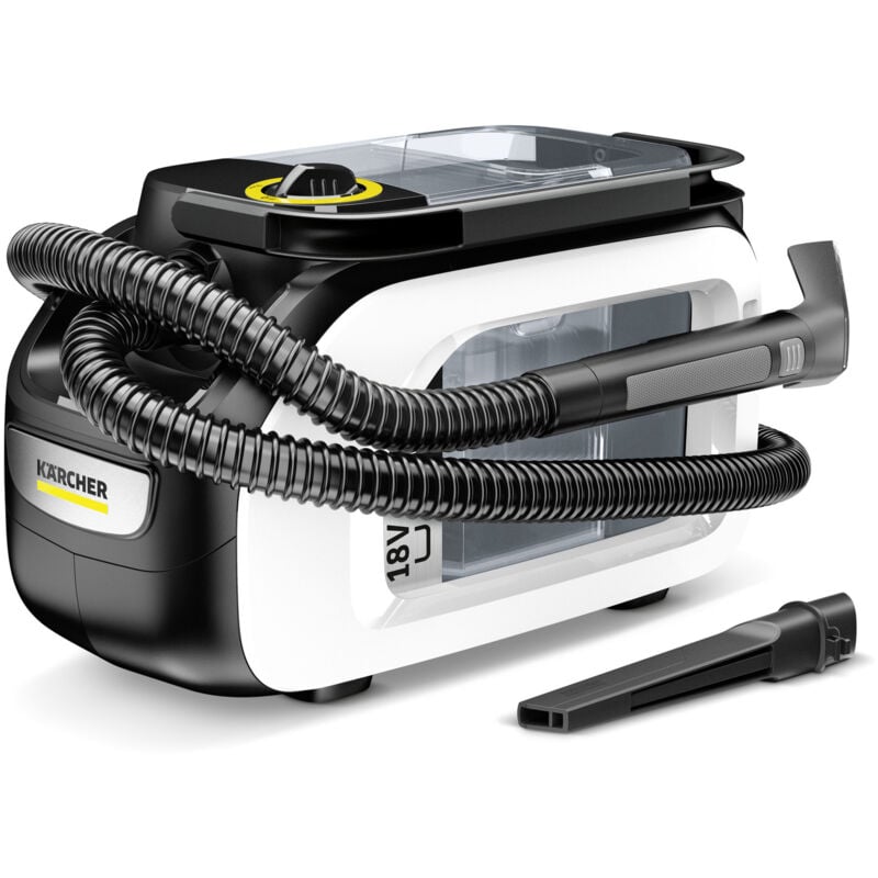 Image of Karcher - Aspiratore lavamoquette a batteria se 3-18 Compact Home - Piattaforma batteria: Piattaforma Battery Power+ 18 v - Potenza assorbita: 184 w