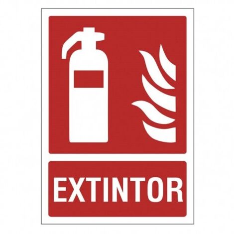 SEÃ‘AL 210X297 PVC EXTINTOR -  EHLIS