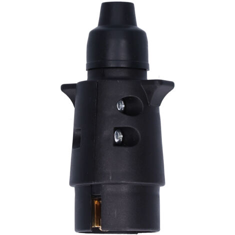 Seacanl Connecteur de remorque, Prise de câble de remorque Plug and Play Traction de Barre de remorquage en Laiton pour Voiture Standard européenne.