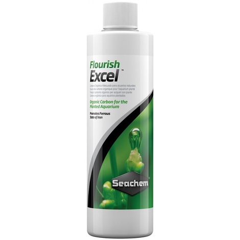 Seachem Flourish Excel 250ml - Nutrimento Organico per Piante d'acqua Dolce