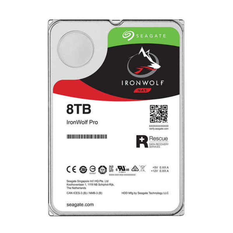 

Disco Duro HDD SATA 3.5' 8 TB - Seagate