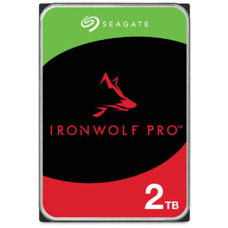 Seagate IronWolf Pro ST2000NT001 disco duro interno 2 TB 7200 RPM 256 MB 3.5"