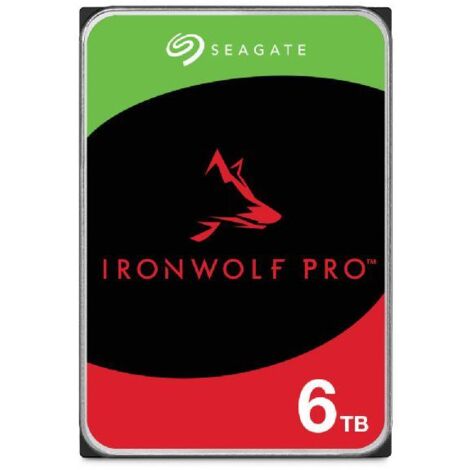 Seagate IronWolf Pro ST6000NT001 disco rigido interno 6 TB 7200 Giri/min 256 MB 3.5"
