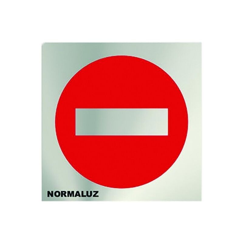

Señal 120X120Mm Inox Adh Prohibido El Paso Rd727025