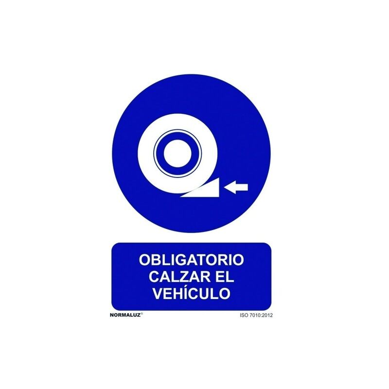 

Señal 210X300Mm Pvc Calzar El Vehculo Rd20049