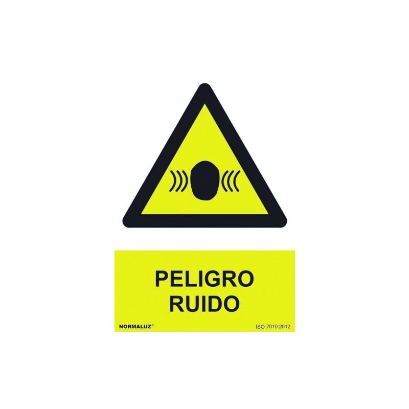 

Normaluz - Señal 210X300Mm Pvc Peligro Ruido Rd30012