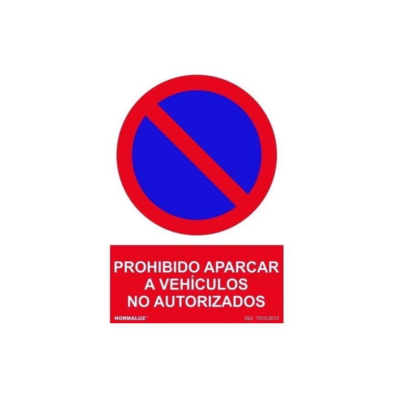 

Normaluz - Señal 210X300Mm Pvc Prohib. Aparcar Veh No Autoriza Rd40038