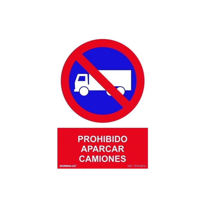 

Normaluz - Señal 210X300Mm Pvc Prohibido Aparcar Camiones Rd40054