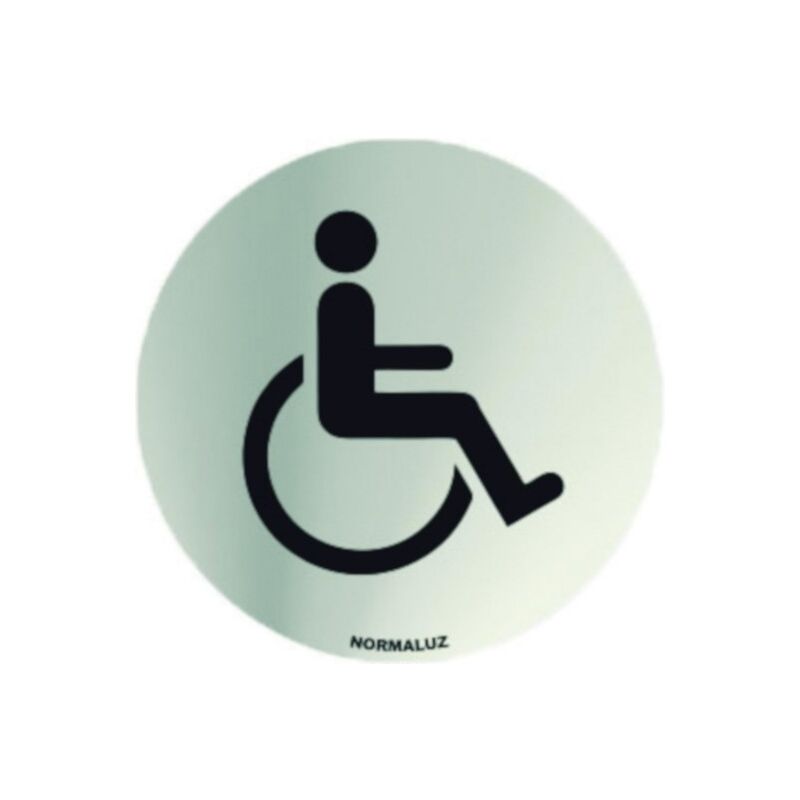 

Normaluz - Señal 70Mm Inox Adh Minusvalidos Rd797002