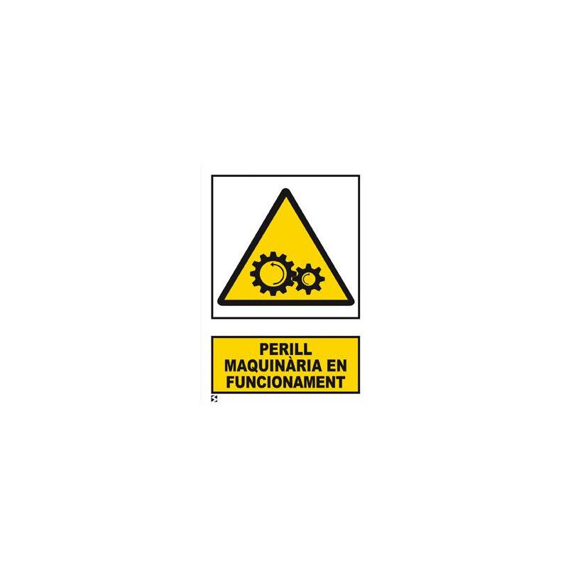 

Señal Advertencia Maquina Funcionament Serigrafia Mataro