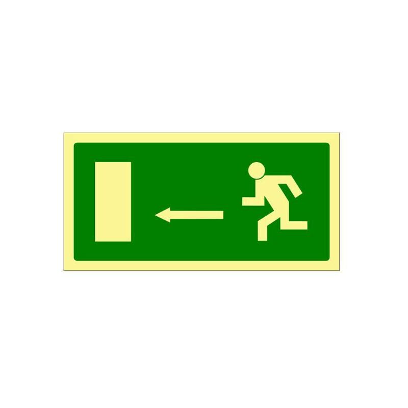 

SYS - Señal de evacuación salida emergencia flecha izquierda