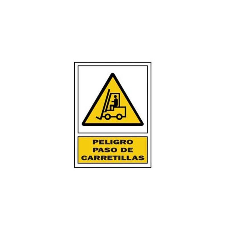 

Señal de peligro de paso de carretilla (catalan)