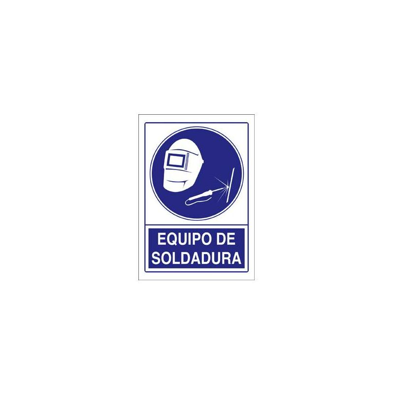 

Señal Equipo de Soldadura 210x297Pvc