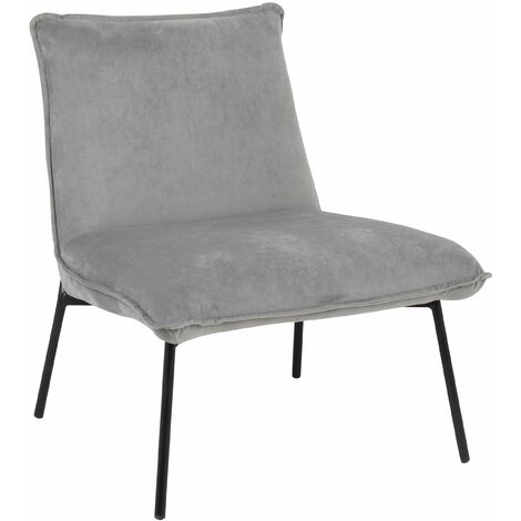 main image of "Mustard Velvet Pillow Upholstered Leo Lounge Chair, W57xD59xH66 cm - Mustard"