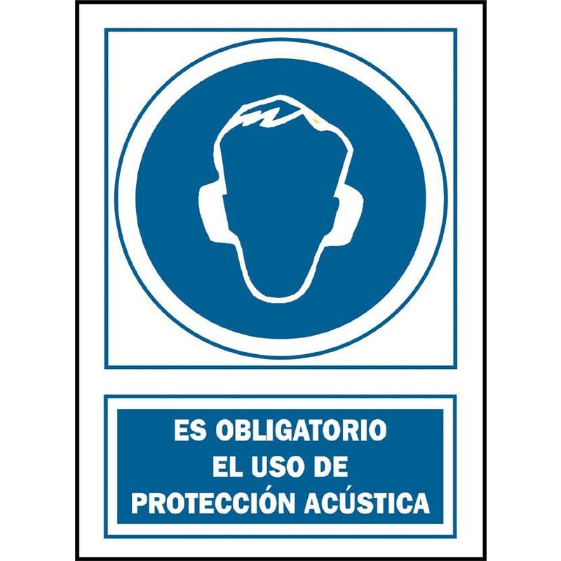 

Señal Protección Acústica Obligatorio Català