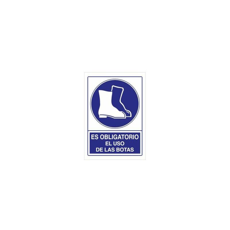 

Rotulauto Se ¥ Alizacion,s.l. - SEÑAL PVC 21X30 OBLIG. USO BOTAS 07SO-30