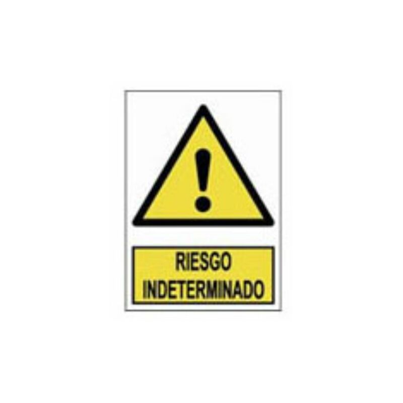 

Forever Print,s.l.(normaluz) - SEÑAL PVC 21X30 RIESGO INDETERMINADO