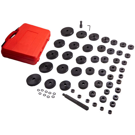 Seal Tool Bushing Bearing Press Push Disc Driver Set 18-65mm 21 22 23 24mm 52pc