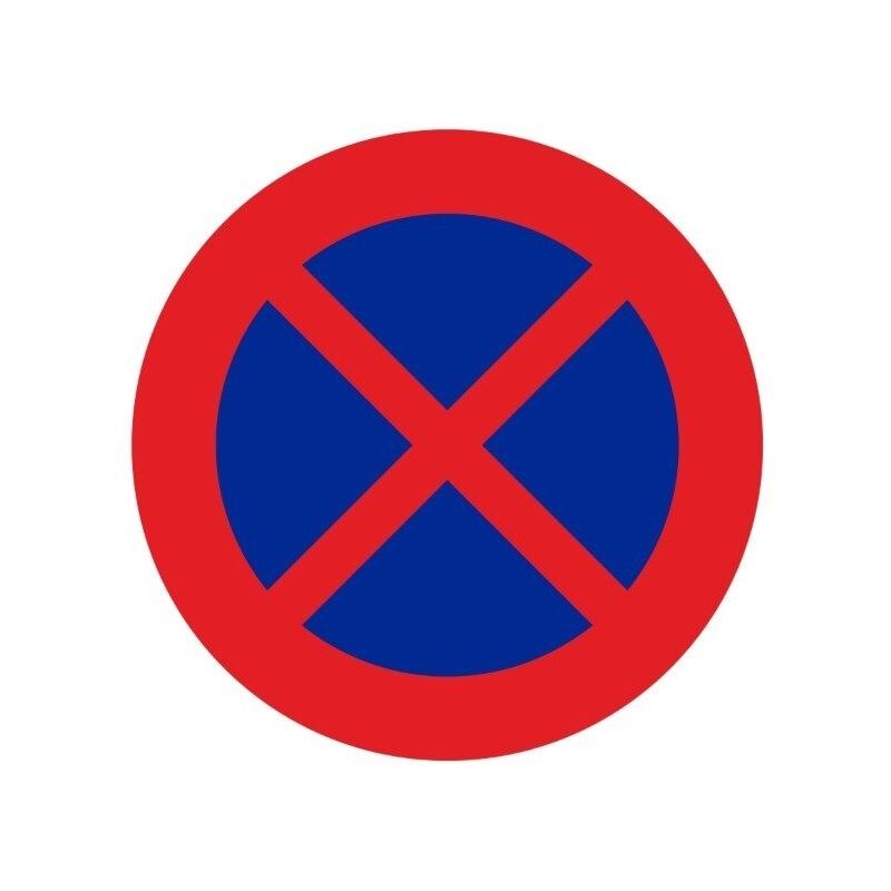 

Señal Trafico Pvc Cuadrada 50 Prohibido Parar