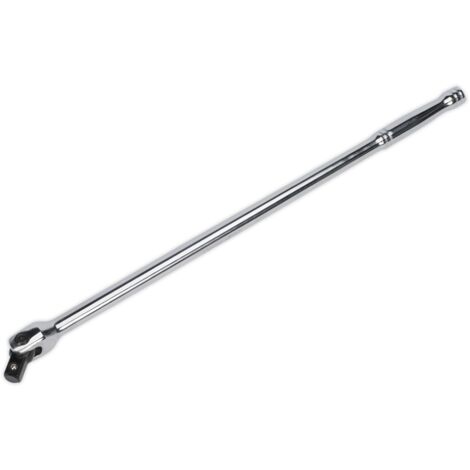 Sealey 1/2""Sq Drive Breaker Bar 450mm Hardened Tempered Chrome Vanadium AK7301