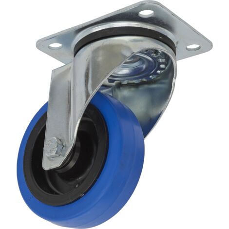 Sealey 100mm Castor Wheel with Swivel Plate SCW3100SP