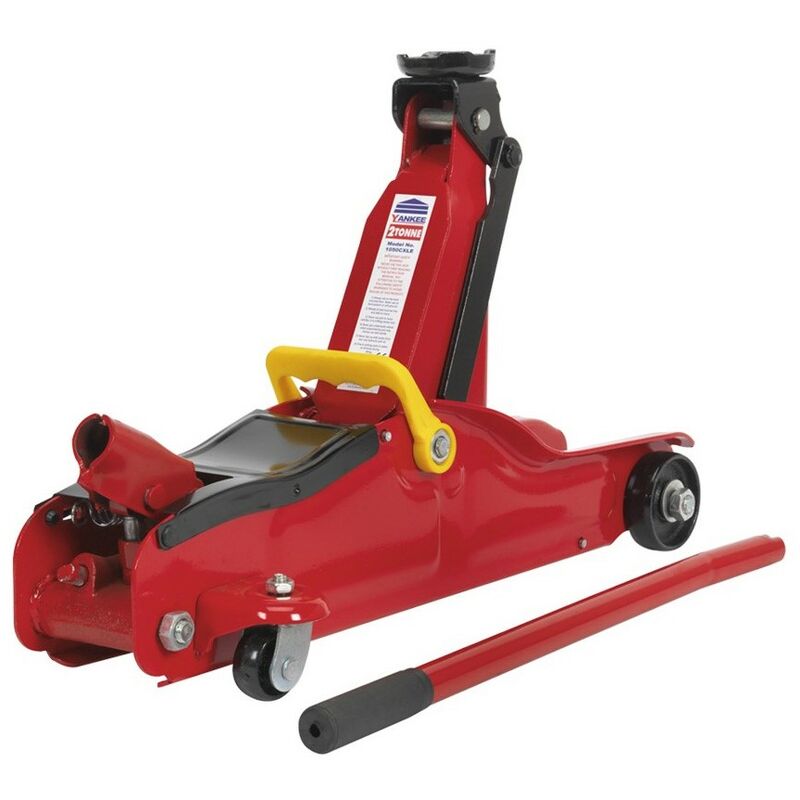 Sealey 1050CXLE Trolley Jack 2tonne Low Entry 78mm to 330mm Short Chassis