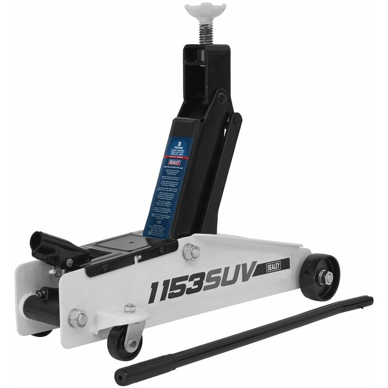 Sealey - Long Reach High Lift suv Trolley Jack 3 Tonne 1153SUV