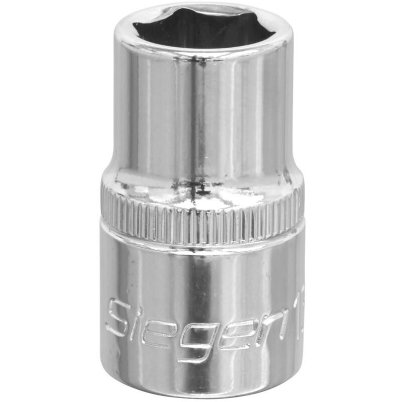 13mm WallDrive Standard Length Chrome Socket 1/2''Sq Drive S0651 - Sealey