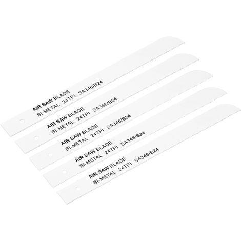 Sealey 141mm HSS Air Saw Blade 24tpi - Pack of 5 SA346/B24